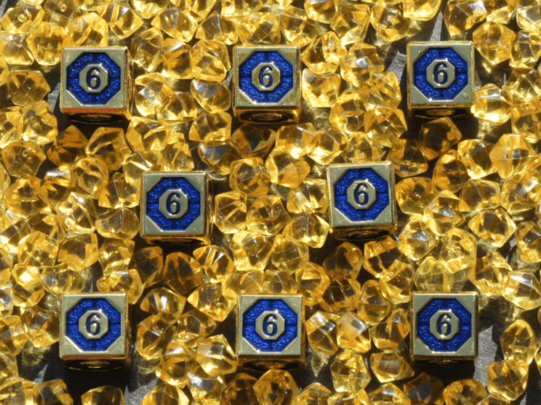 D6 Gold Blue 1