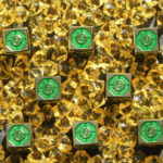 Gold Green D6 Logo