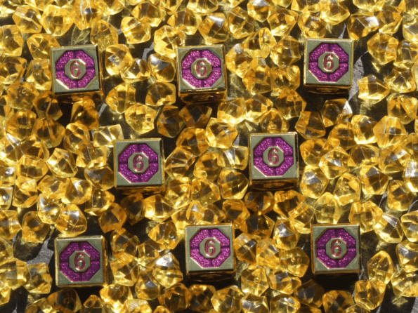 D6 Gold Purple 1