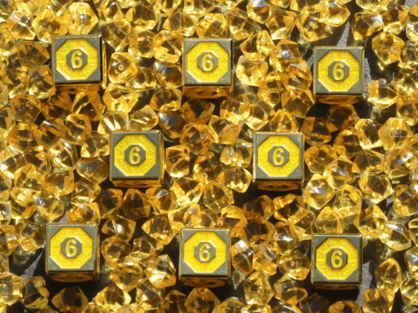 D6 Gold Yellow 1