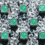 Silver Green D6 Logo