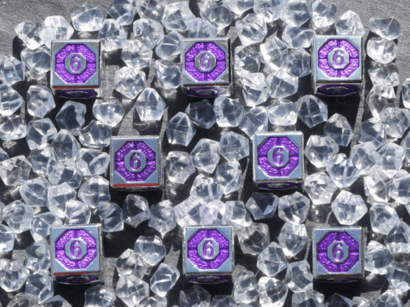D6 Silver Purple 1