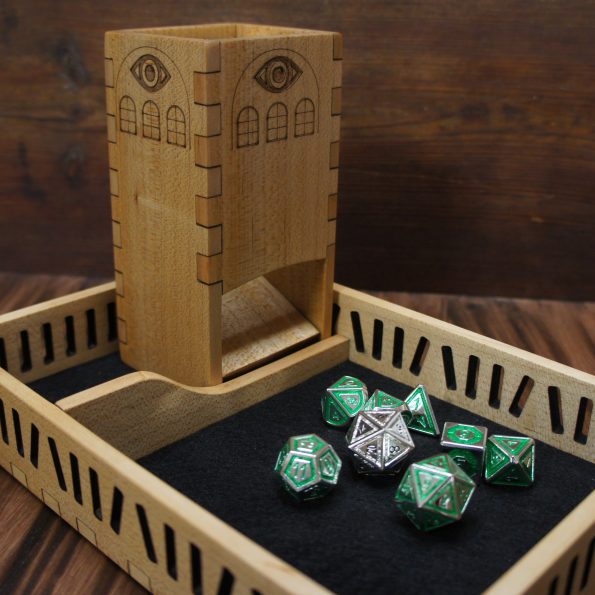 Panopticon, Rusty Quill, Magnus Archives, Dice Tower, Dice Tray, Dice Roller