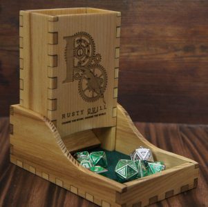 Rusty Quill, Magnus Archives, Dice Tray, Dice Tower