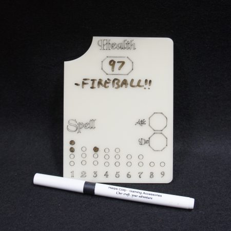 Spell Tracker, 5e, Acrylic, DnD
