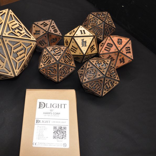 Dlight, LED Lamp, LED Light, Dice Light, D20